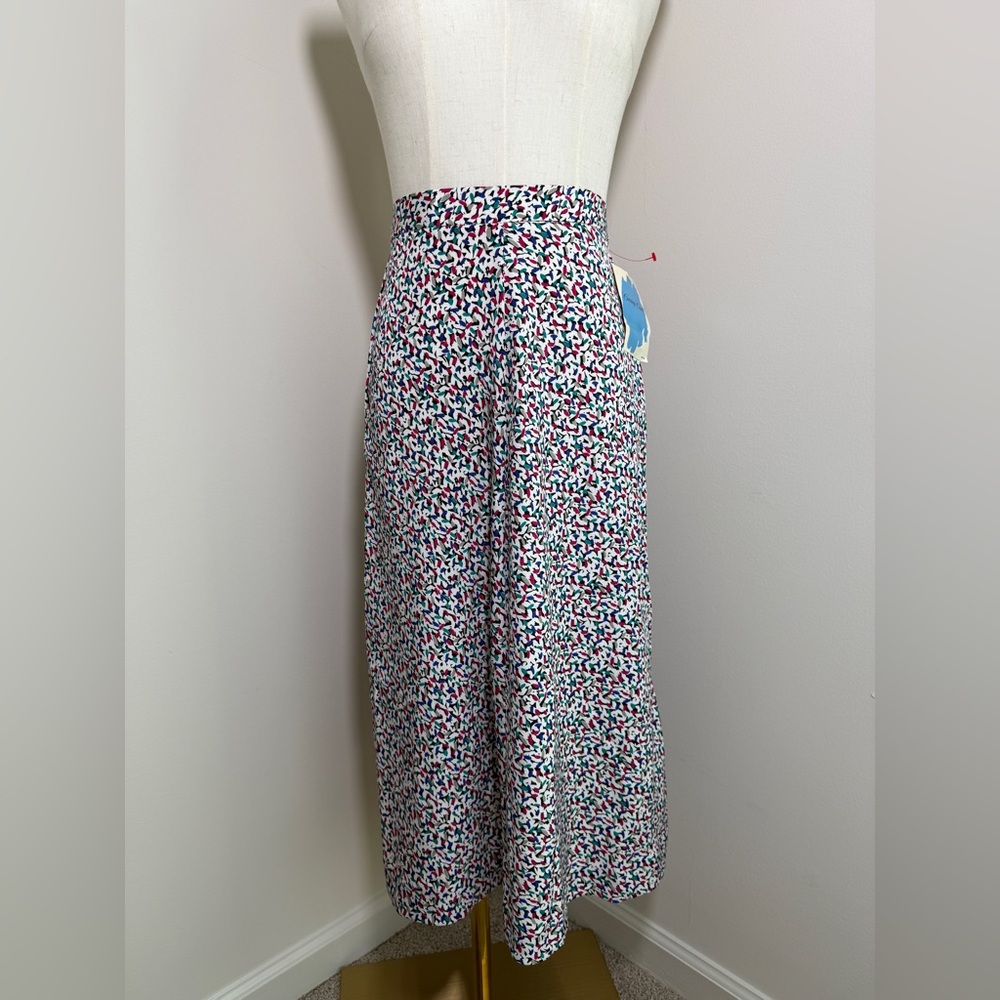 VINTAGE 80s deadstock CARRIAGE COURT midi SKIRT